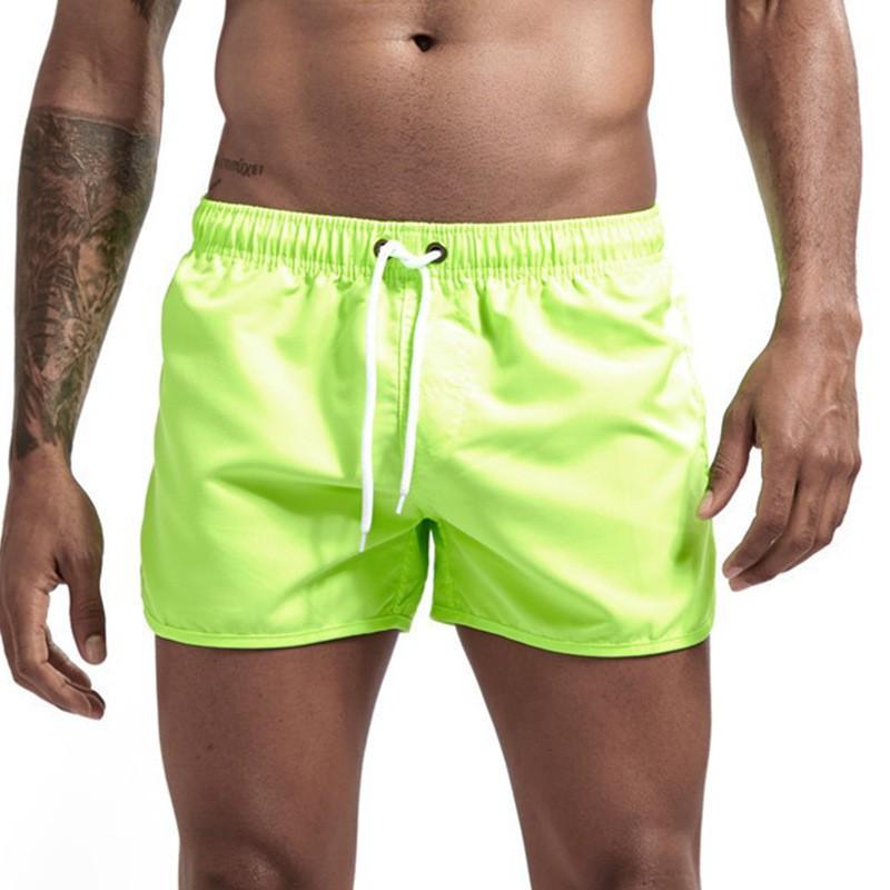 Мужские быстросохнущие пляжные шорты Boardshorts для серфинга, плавания, повседневной носки