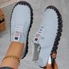 Women Sneakers 2025 New Spring Summer Loafers Soft-soled Roman Breathable Sneakers Women Retro Plus Size Single Shoes for Women