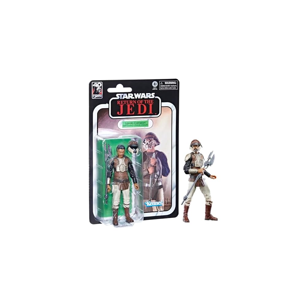 Hasbro Звездные Войны Черная Серия Ландо Калриссиан 6-дюймовая фигурка Эпизод VI Возвращение Джедая 40-летие