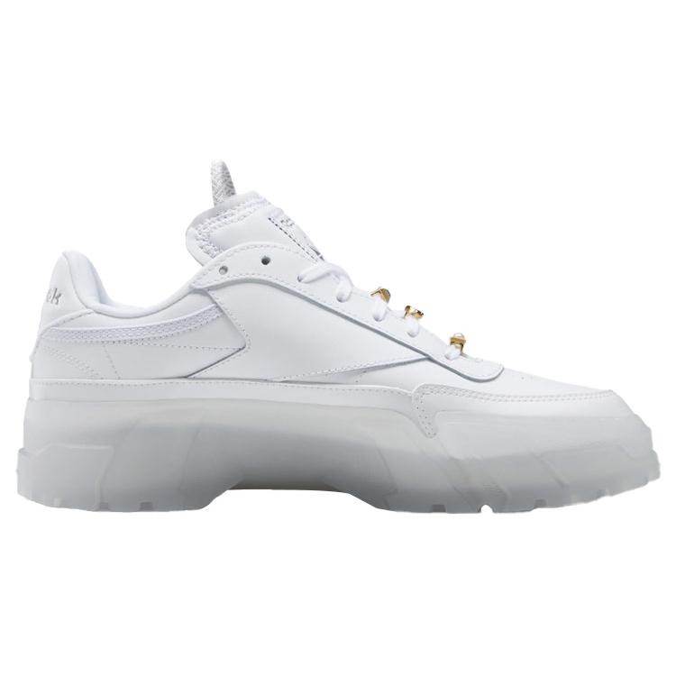 Club C Cardi B x Wmns Reebok 'Triple White' Женские GX0038