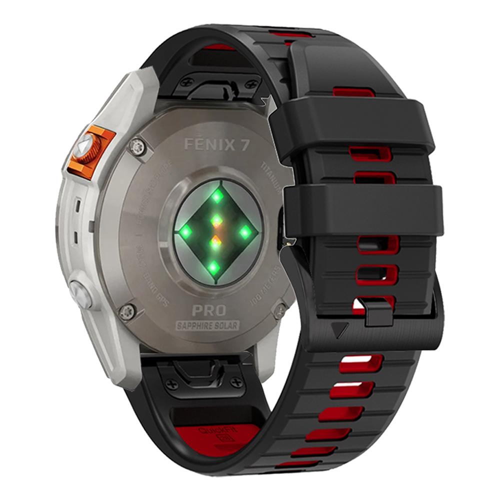 Быстросъемный силиконовый ремешок для часов 22 мм 26 мм для Garmin Fenix E 8 5 5X 6X 7 7X/Epix Pro Gen 2 TACTIX/Mk2 Mk2i G1/MARQ/Enduro 3 2