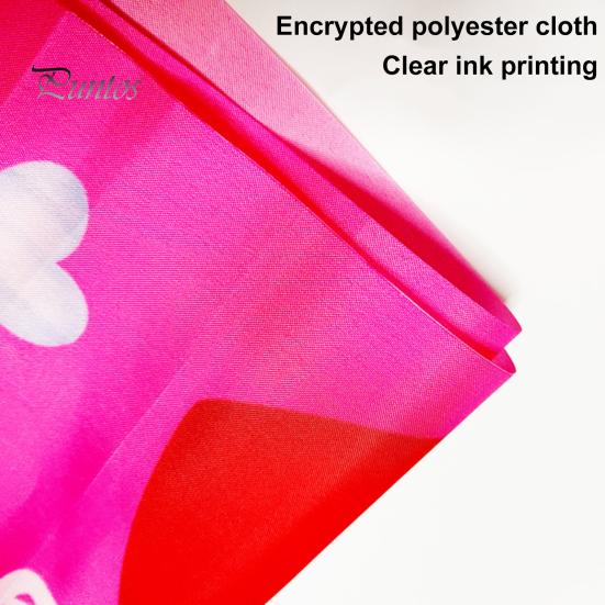 С Днем Святого Валентина, дверной висящий куплет, гирлянда с сердечком и сердечком, украшение для вечеринки, баннер для улицы и помещения