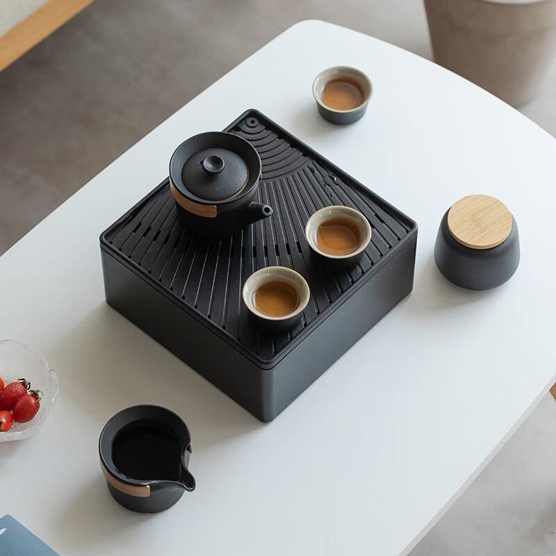 Ceramic Travel Tea Set