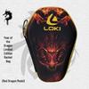 LOKI Thor Table Tennis Racket Case: Portable, Durable, Hard Shell, Large Capacity Bag