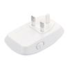 Electronic Ultrasonic Mosquito Rat Pest Control Repeller with LED Light, UK Plug, AC90V-250V(White)