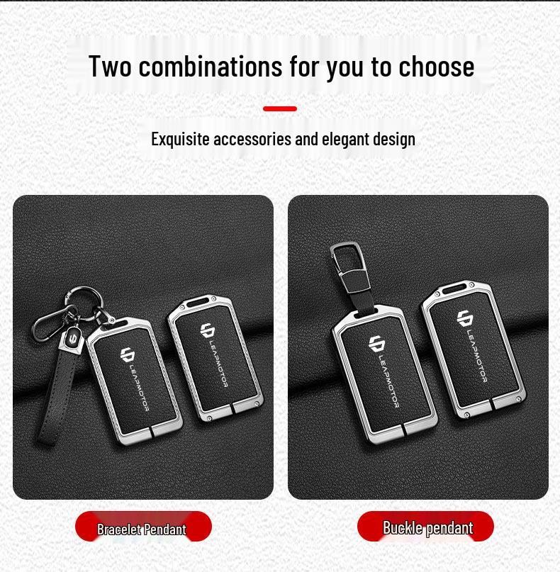 Держатель для карты-ключа Leapmotor C16/C10/C11/B10, защитный чехол с NFC и металлической пряжкой