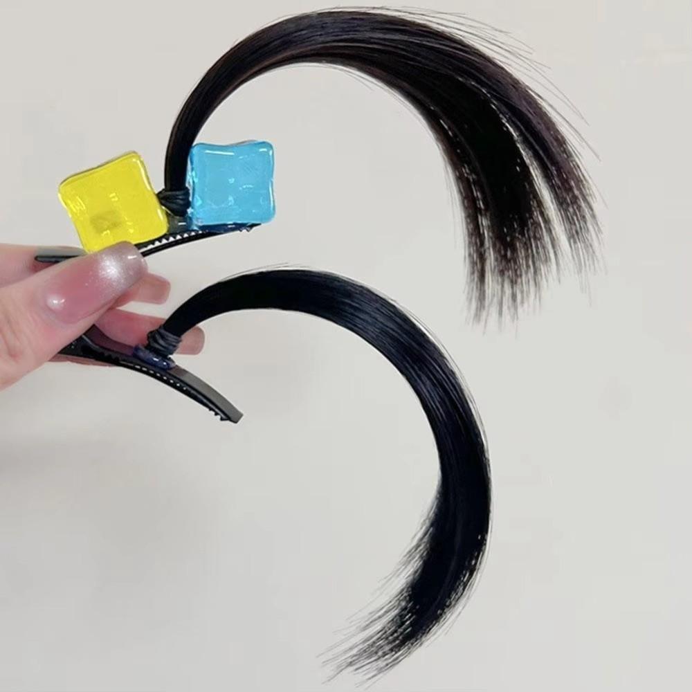 Anime Headwear Barrettes Ahoge Style Hair Claw Clip Sweet Wig Catch Clip Girls Accessories