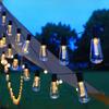 Solar Powered LED String Lights Highlight Outdoor Shatterproof Big Bulbs Garden Holiday Decor Waterproof Lights Camping Light