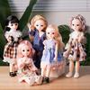 Dress-up Doll 30cm Simulation Princess Barbabi Girl Birthday Gift Toy Gift Box Set