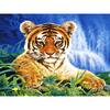 5D DIY Diamond Painting Small Tiger Embroidery Cross Stitch Rhinestone Mosaic Home Decor