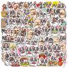 135Pcs/Set French Bulldog HANJI Mini Diary Manual Stickers DIY Scrapbooks Album Decor Decals Stickers