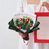 Beautiful Graduation Flower Bouquet with Gift Bag Woven Wool Bouquet Crochet Flowers Bouquet