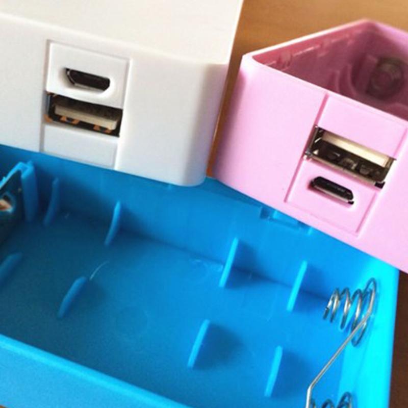5600 мАч 2x 18650 USB Power Bank Зарядное устройство Чехол DIY Коробка Для Телефона Электронная Зарядка Для 18650 Li-Аккумулятора DC 5V 1A