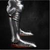 Medieval 15th Century Gothic Full Body Silver Armour Suit Gothic Armour Suit Steel Fighting Halloween Armor Suit