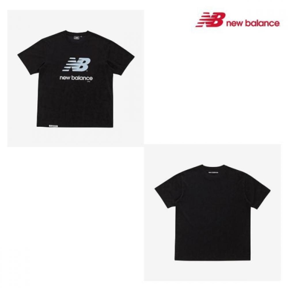 New Balance Uni Essential Big Logo Short Sleeve Tee Nbned21033 19