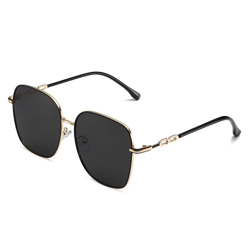 Новые модные солнцезащитные очки в большой оправе для женщин, градиентные, с продвинутым дизайном, УФ-защитой, туристические солнцезащитные очки