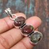 Dragon Blood Gemstone Handmade 925 Sterling Silver Jewelry Pendant For Her