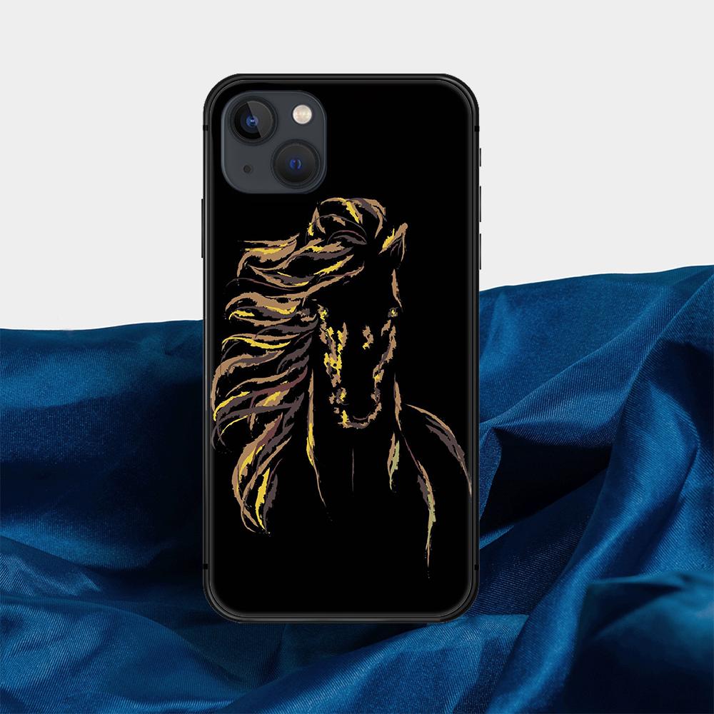 Чехол для телефона с лошадью и пони для iPhone Samsung Galaxy Redmi Xiaomi Oppo OnePlus Note SA 7 8 9 10 11 12 13 14 20 21 22 23 53 54 Pro Max Plus Ultra TPU Soft