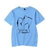 Funny Horse And Girl You Are My Happy Place Print T-shirts Summer Short Sleeve Tee Shirts For Women Round Neck Ladies Personalized Tops