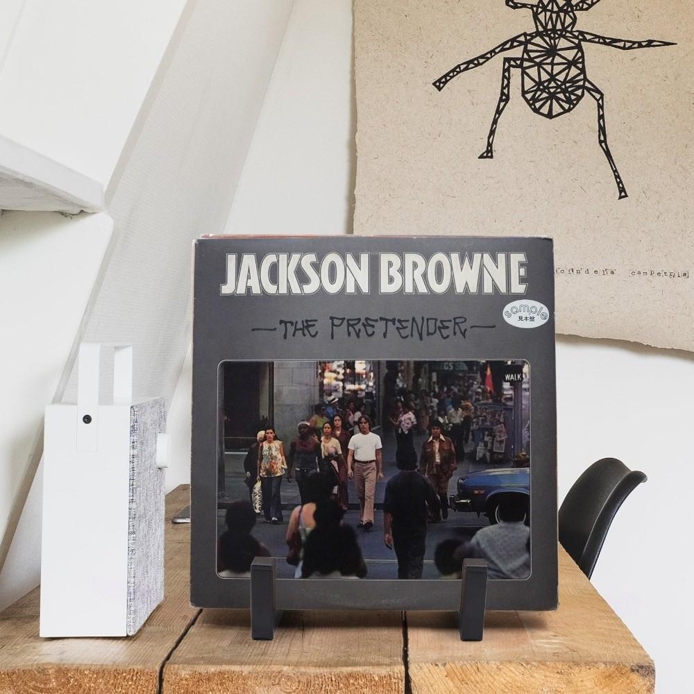 1pc Stable Vinyl Record Display Stand Versatile CD Storage Rack Home Decor Organizer