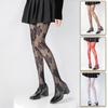 1 шт. цветочные кружевные колготки сексуальные тонкие чулки Y2K большие цветочные сетчатые чулки индивидуальность разноцветные