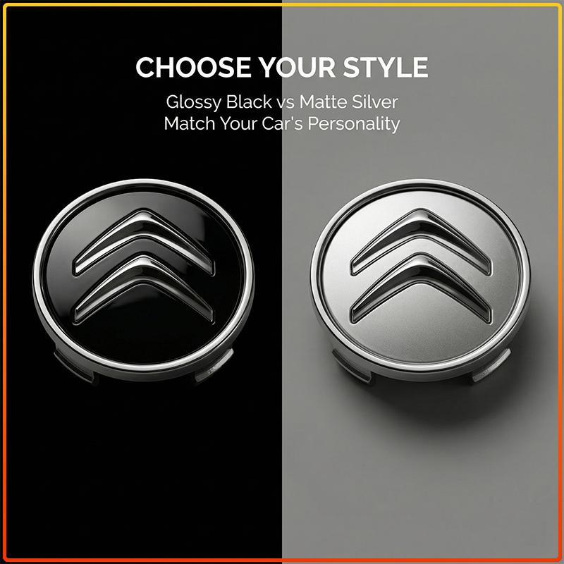 4Pcs 60MM Car Wheel Center Cap Emblem Hub Covers Badge Auto Accessories For Citroen C2 C3 C4 C5 C6 C1 DS3 DS4 DS5 DS7 Xsara Berlingo Saxo Picasso