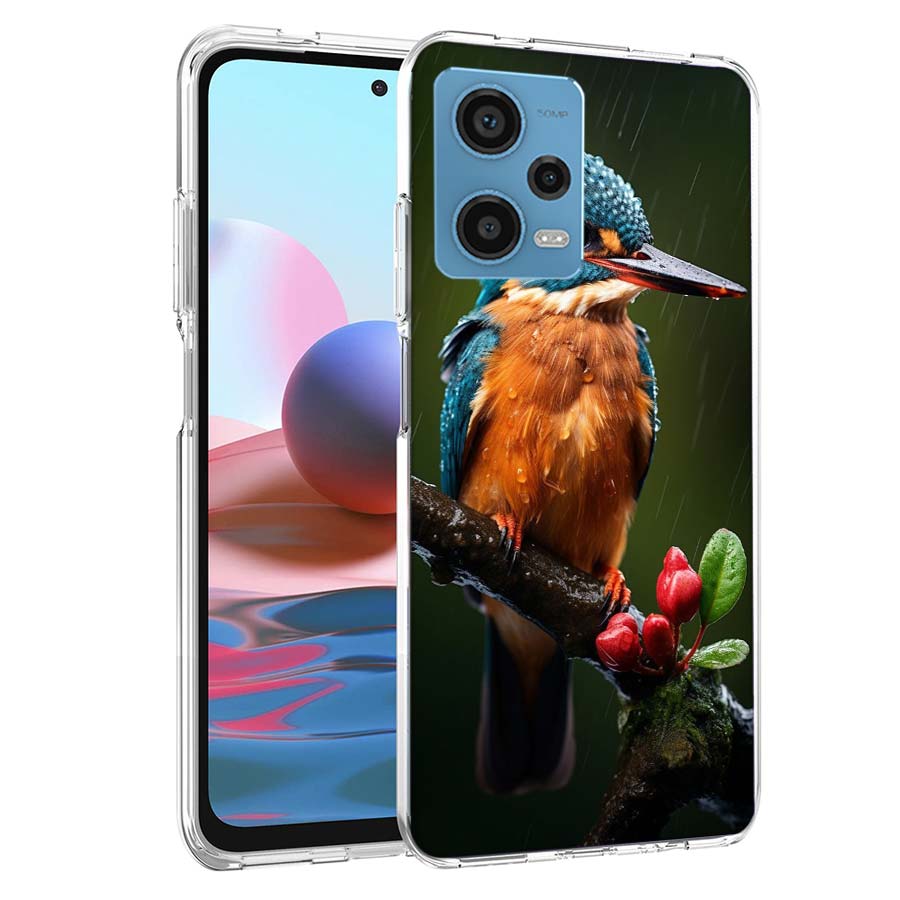 Hummingbird Phone Case For Redmi Note 13 12 14 15 Pro Plus 13R 11 11T 11E 11S 10 Pro 10S 9 9S Cover Cell Clear TPU Capa Cases Sh