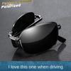 New High-quality Fashion Foldable Polarized Sunglasses Men Women Vintage Portable Folding Metal Frame Sun Glasses UV400