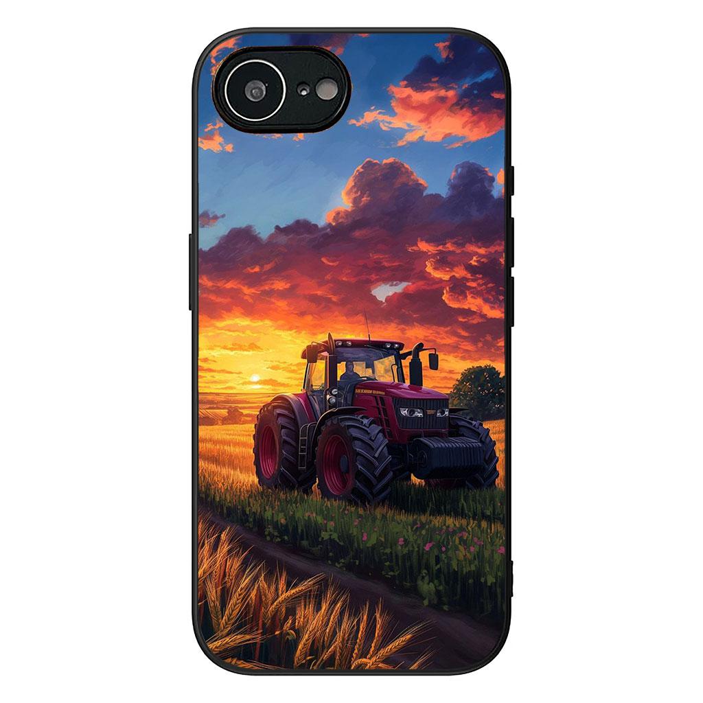 Чехол для Xiaomi Poco C71 C65 C61 X7 X6 X5 M6 M7 F6 F7 F8 Ultra Pro C75 Корпус Чехол для телефона Сельскохозяйственная техника Трактор Поле