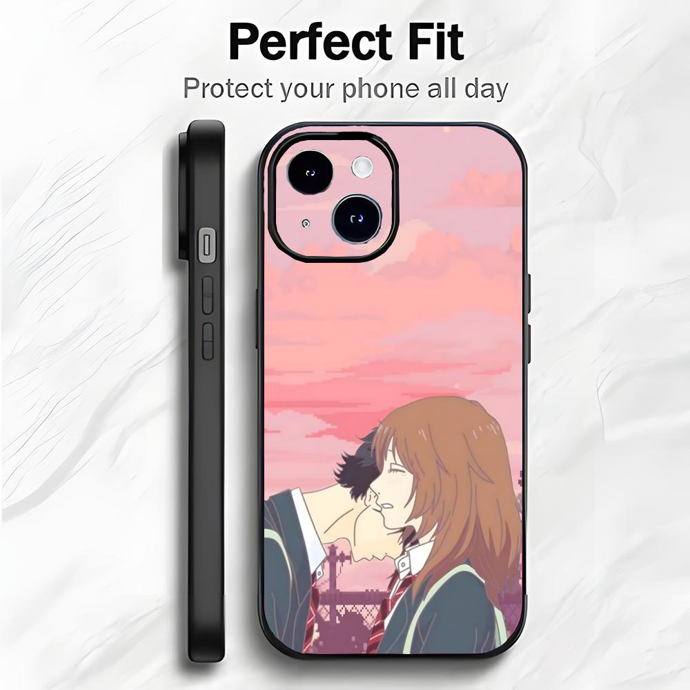 Теплый японский аниме A-Ao Haru Ride Чехол для телефона Чехол для телефона Мягкая упаковка Легкий Для iPhone17 16 15 14 13ProMax
