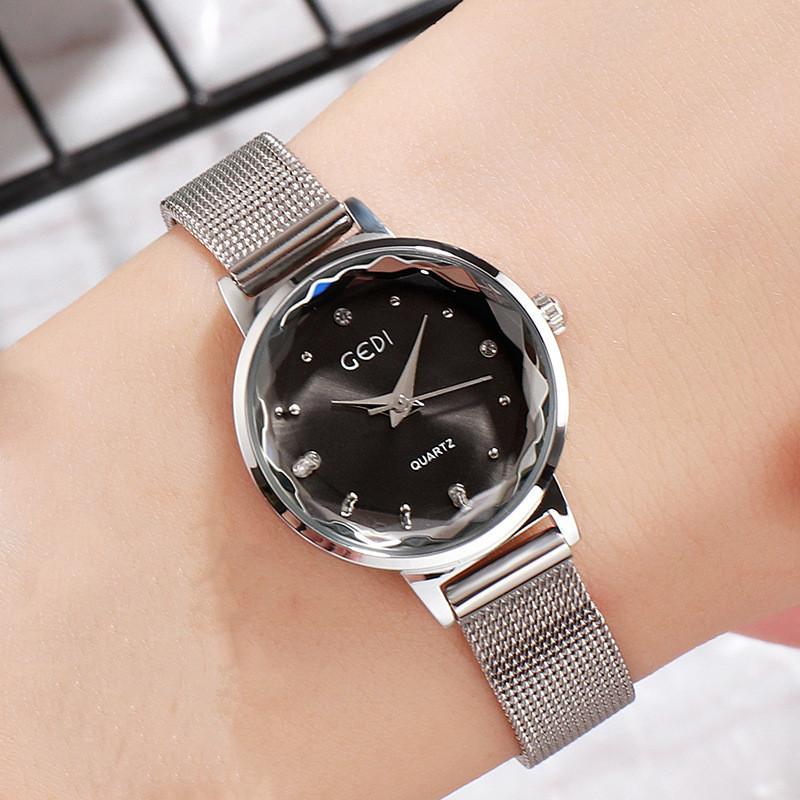 Womens Water Resistant Quartz Watch With Stainless Steel Band For Casual Daily Wear