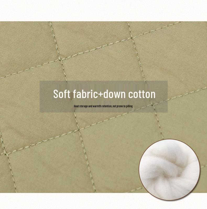 Women's Argyle Hooded Cotton Jacket 2024 - Thickened Short Coat for Autumn/Winter, Petite & Middle-Aged Styles