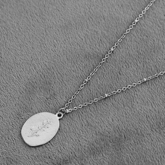 Модный кулон из нержавеющей стали с подвеской-чокером для женщин, ожерелье с цепочкой 42 см, праздничный подарок