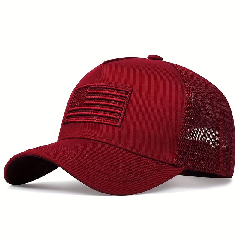 Бейсбольные кепки унисекс с вышитым американским флагом, регулируемые повседневные кепки для активного отдыха на весну и лето, солнцезащитные кепки, спортивная кепка