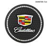 Car Non-slip Water Cup Pad Diamond Rhinestone Bling Decoration For Cadillac Escalade GT4 XT4 ATS XT5 CTS XTS RS Accessories