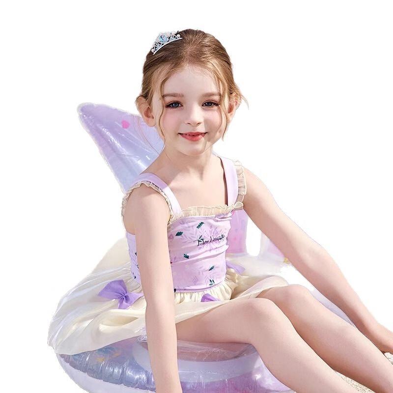 Слитный купальник для девочек Disney D35042