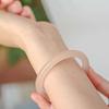 Grapefruit Powder | Natural Jade Lotus Pink Bangle for Girls 