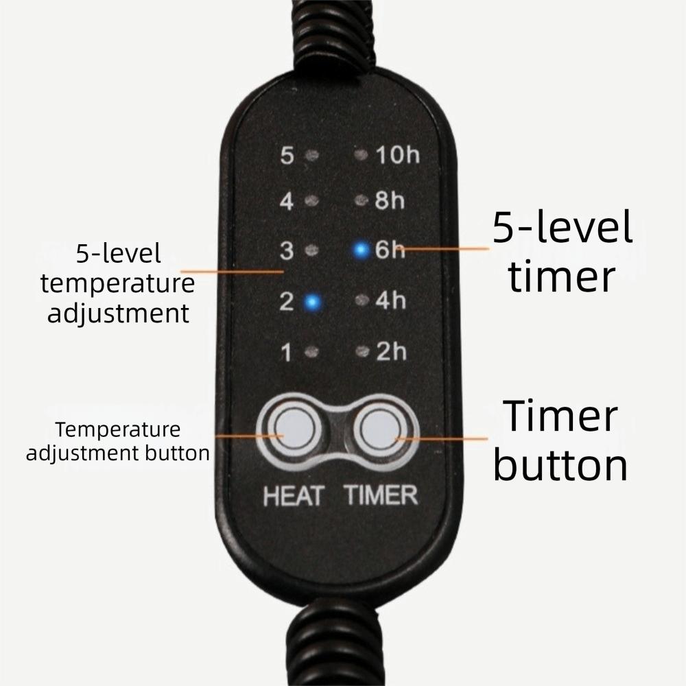Constant Temperature Electric Heating Dog Bed Adjustable Dog Warmer Mat for Cats and Dogs
