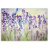 Canvas print, Purple flowers in a meadow