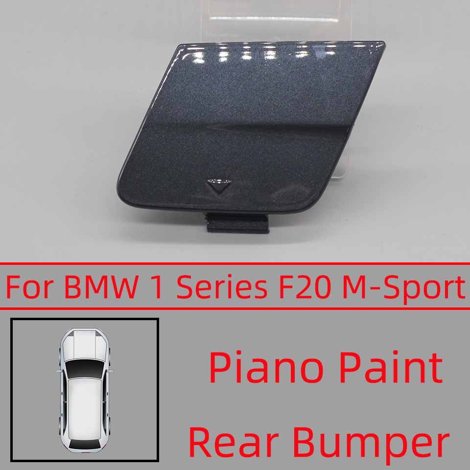 Крышка заглушка буксировочного крюка бампера для BMW 1 серии F20 M-Sport 2011 2012 2013 2014 2015 Буксировка прицепа Накладка Декоративная крышка бампера