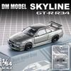 In Stock DCTDmmodel 1:64 Nissan Skyline Gt-R R34 - Alloy Die-Cast Model Jdm Icon Collectible Car Desktop ornaments model gifts