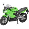 Welly 1:10 Scale Kawasaki Ninja 650R Alloy Motorcycle Model Diecasts Metal Toy Vehicles Motorcycle Model High Simulation Collection Childrens Gifts