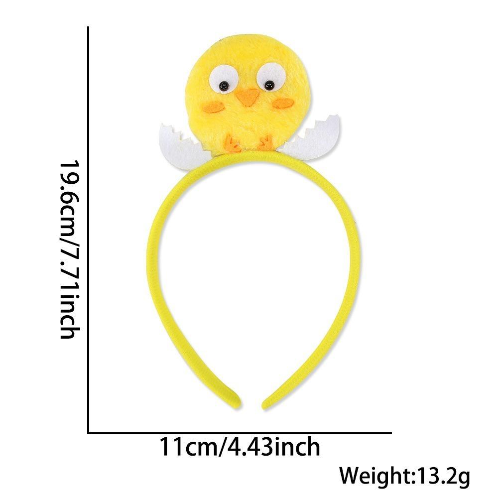Cartoon Easter Hairband Cute Holiday Decorative Hair Accessories Easter Headband Easter Party