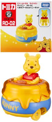TAKARA TOMY Dream Tomica Disney Winnie the Pooh Honey Mini car игрушка для детей от 3 лет и старше стандарт безопасности игрушек в коробке прошел сертификацию ST mark