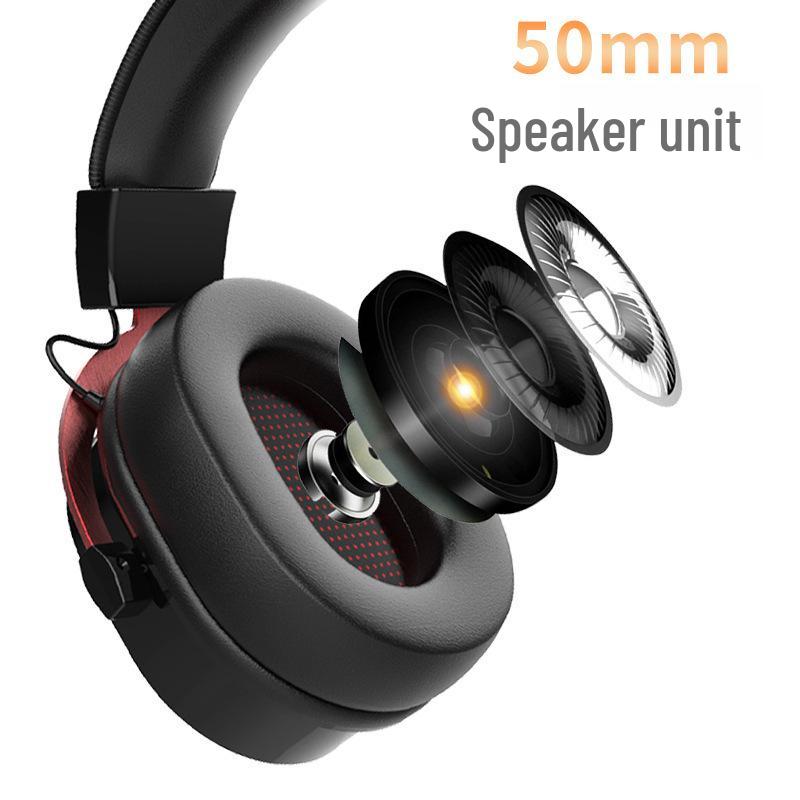 Беспроводная игровая гарнитура с микрофоном, двойной режим: 2,4 ГГц и Bluetooth для ПК и мобильных устройств.