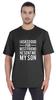 Inkmeso Men  S Graphic Printed   I Asked God For Best Friend He Sent Me My Son   Tshirt Crew Neck Tee For Father Son