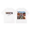 Shakira World Tour 2026 Merch T-shirts Men Women Fashion Y2k Aesthetic Short Sleeve T-shirt Summer Casual Loose Cotton T Shirts