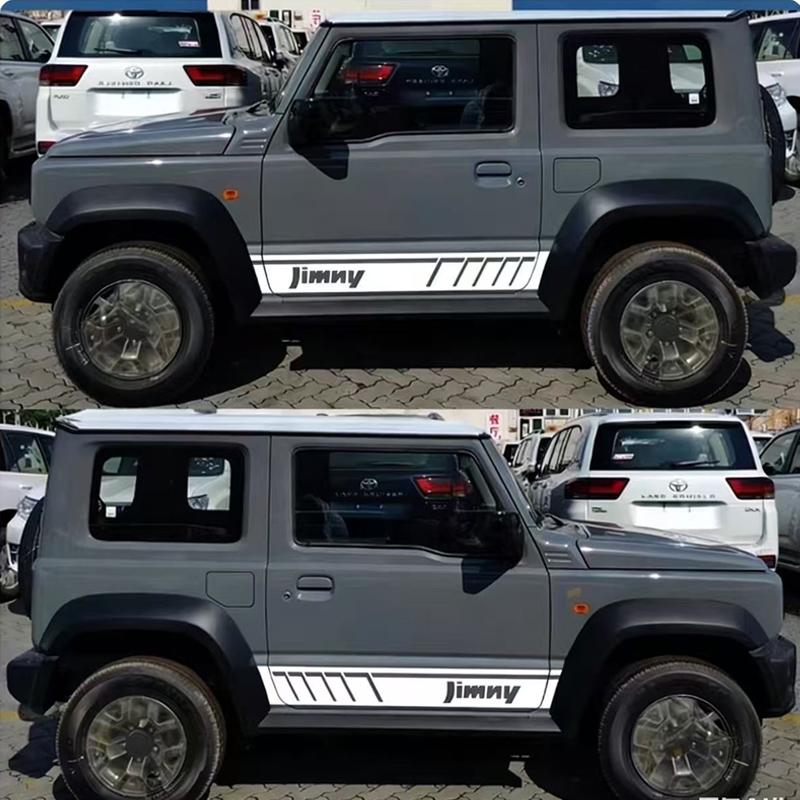 Подходит для новых наклеек на кузов Suzuki JIMNY, наклеек для внедорожной модификации, декоративных наклеек на двери Jimny