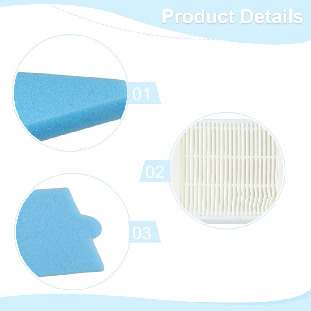 5 шт./комплект Фильтр для пылесоса Thomas AQUA+Anti Allergy Запчасти Аксессуары для замены Домашняя уборка