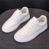 Leather Flat-soled White Shoes Women's Shoes 2025 Spring and Summer New Versatile Breathable Soft-soled Casual Sports Student Board Shoes